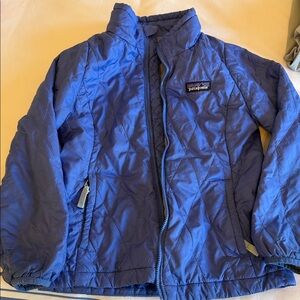 Patagonia Kids Royal Blue Puffer Jacket